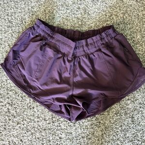 lululemon athletica Deep Purple Athletic Shorts